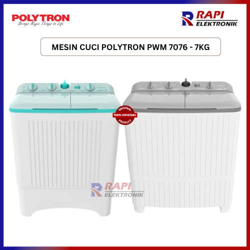MESIN CUCI POLYTRON 7076 / 2 TABUNG