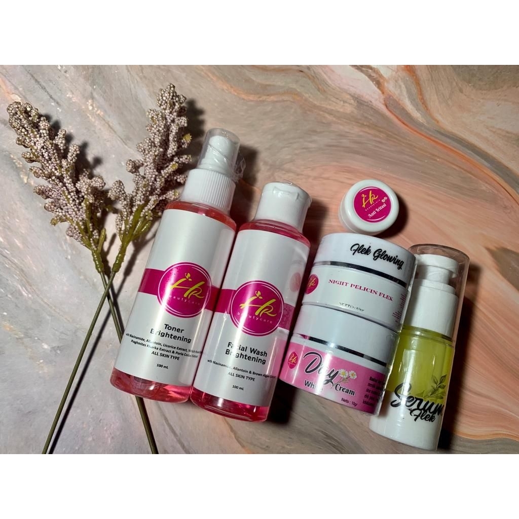 PAKET GLOW PREMIUM FLEK/SKINCARE GLOW PREMIUM BASIC/SKINCARE PENGHILANG FLEK DI WAJAH/SKINCARE MENGH