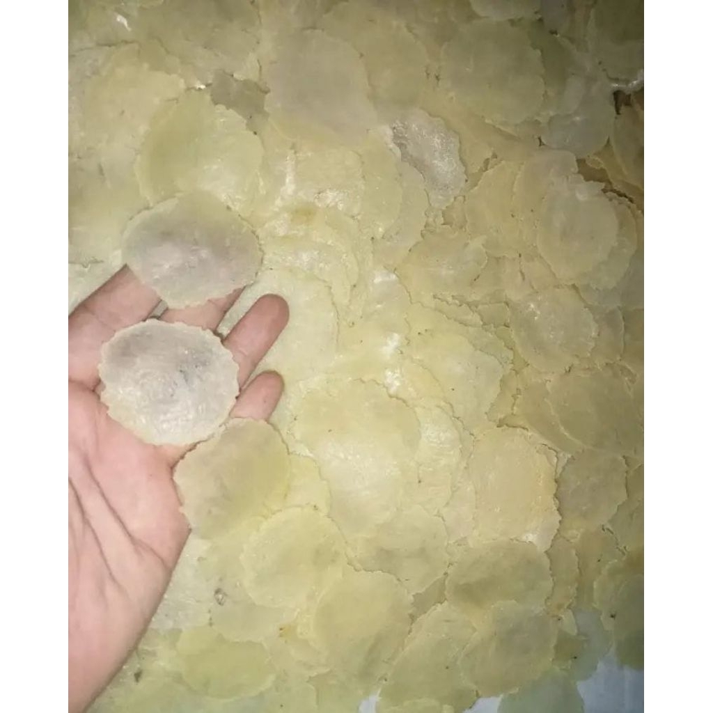 

Emping melinjo mentah Asli KEBUMEN 1Kg.