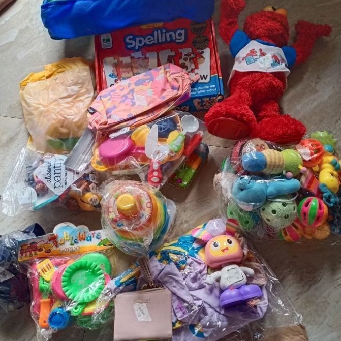 mainan anak edukasi acc mainan baby campur.preloved