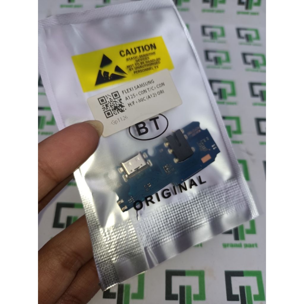SAMSUNG A12 FLEXIBEL CHARGER PAPAN CAS ORIGINAL