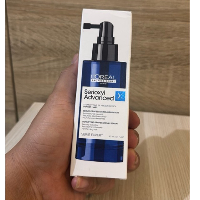 LOREAL serum SERIOXYL advanced DENSER hair 90ml tonic untuk rambut rontok
