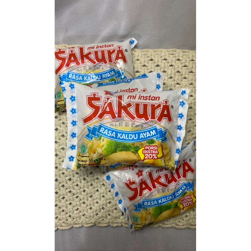 

MIE SAKURA KALDU AYAM