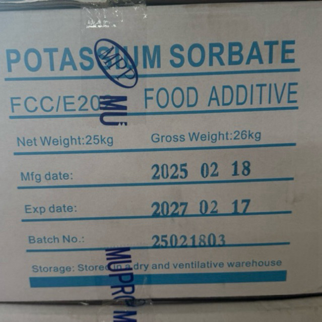 

Potasium sorbat - kalium sorbat - food grade - 25 kg