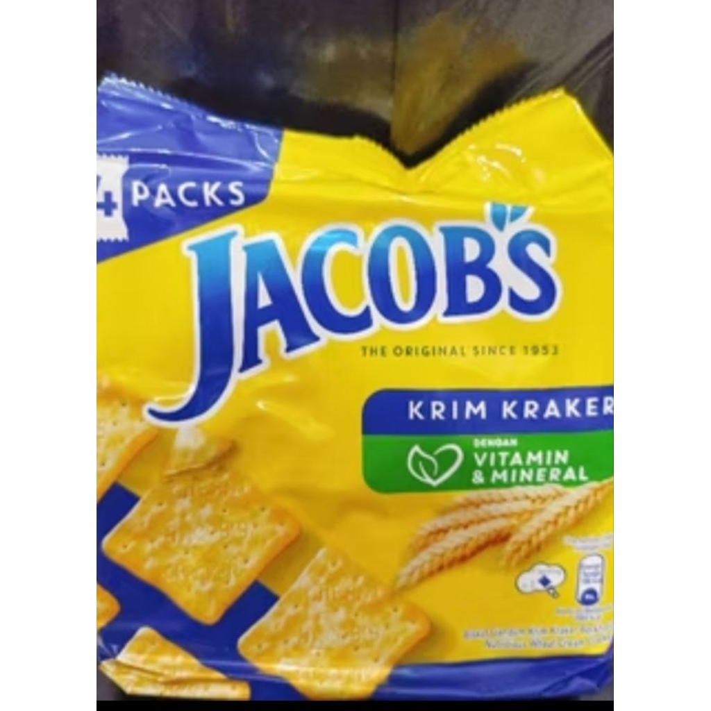 

JACOB'S KRIM KRAKER 1 DUS 10 BUNGKUS