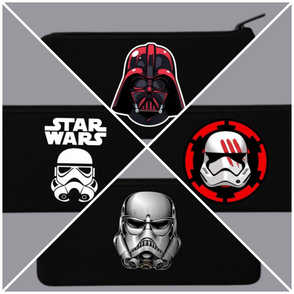 

Tempat pensil star wars/Tepak kanvas premium/Tempat alat tulis/Tempat kosmetik/Tempat hp/Tempat dokumen kartu/Pouch tempat penyimpanan barang