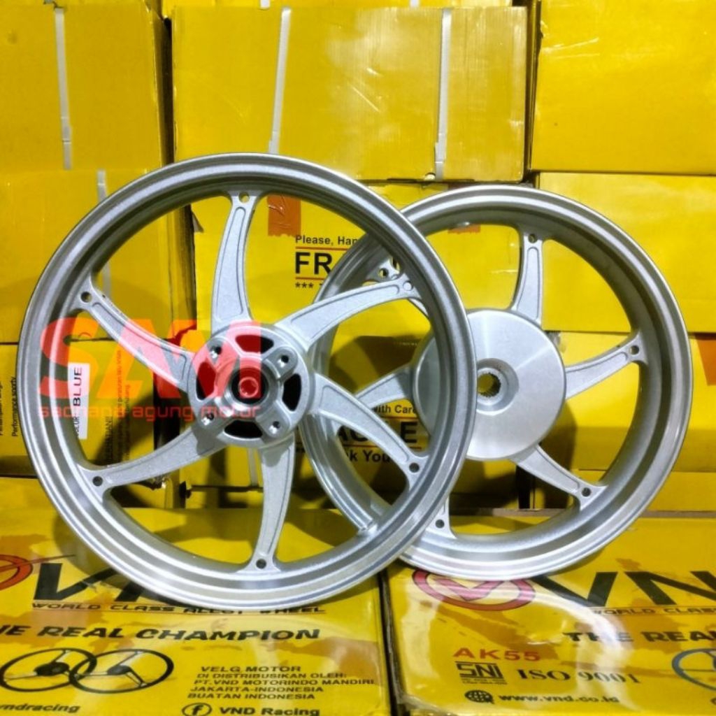 velg racing VND Six Star 215x14 & 300x14 Vario 160 CBS