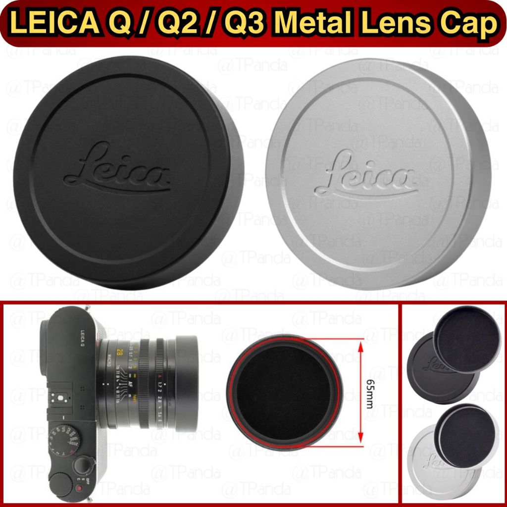 Penutup Metal Lens Cap Untuk Kamera LEICA Q Q2 Q3, Cover Pelindung Lensa Camera LEICA-Q Protector