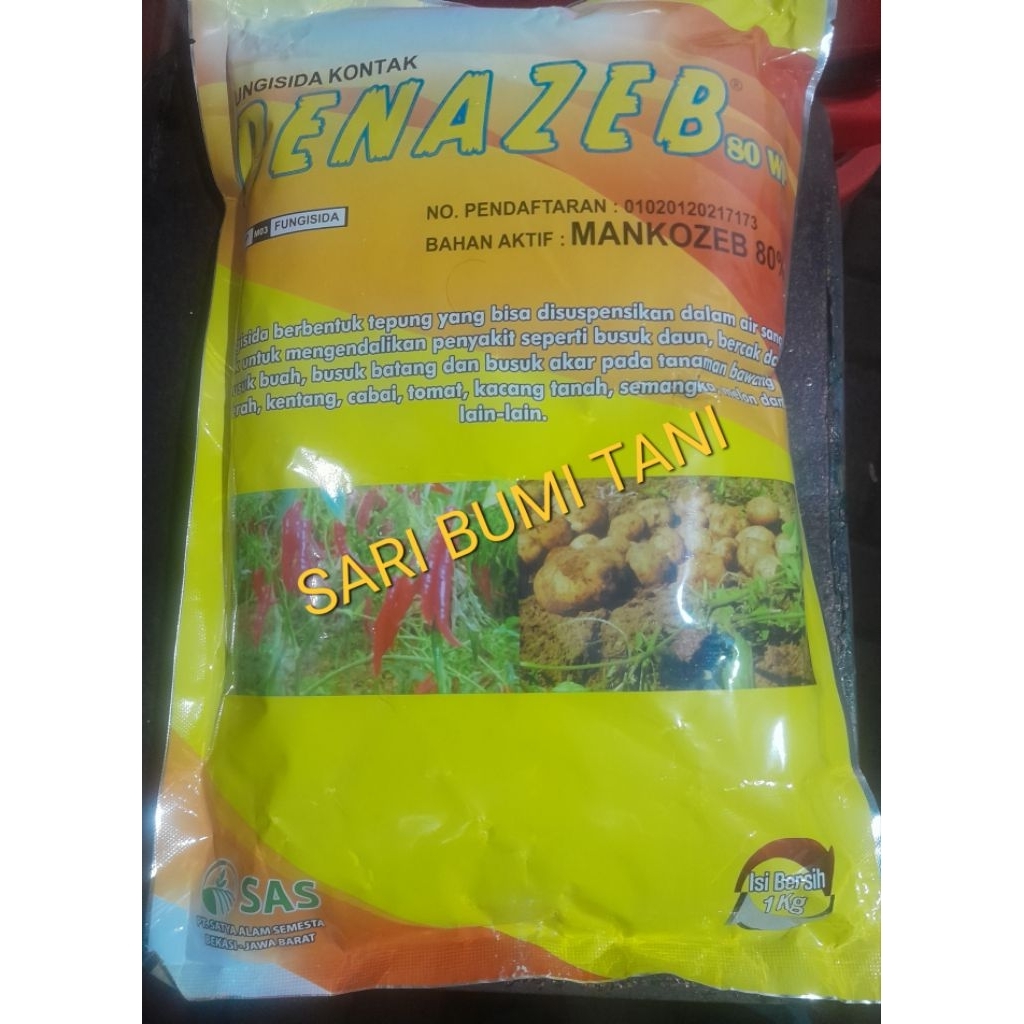 BENAZEB KUNING 80 WP 1 Kg