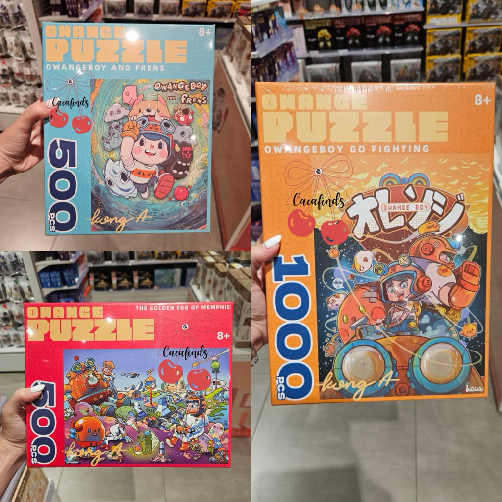 OHSOME x Owangeboy‼️Puzzle 500 pcs & 1000 pcs OwangeBoy Collection (Owange Boy & Friends / The Golde