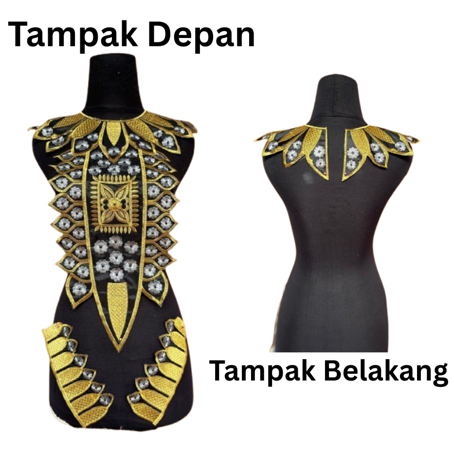 Bordir Baju Adat Gorontalo Aksesoris Tari Dan Karnaval