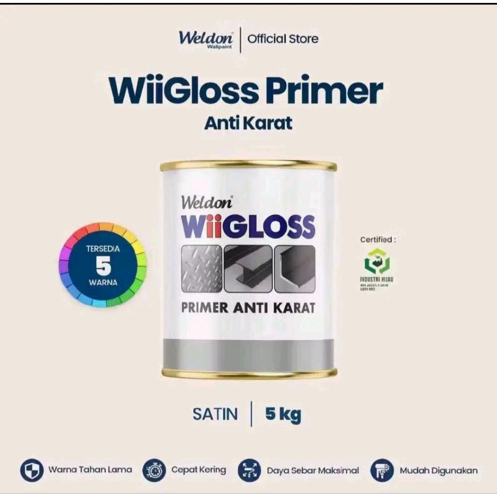 Weldon Wiigloss - Primer Anti Karat Besi