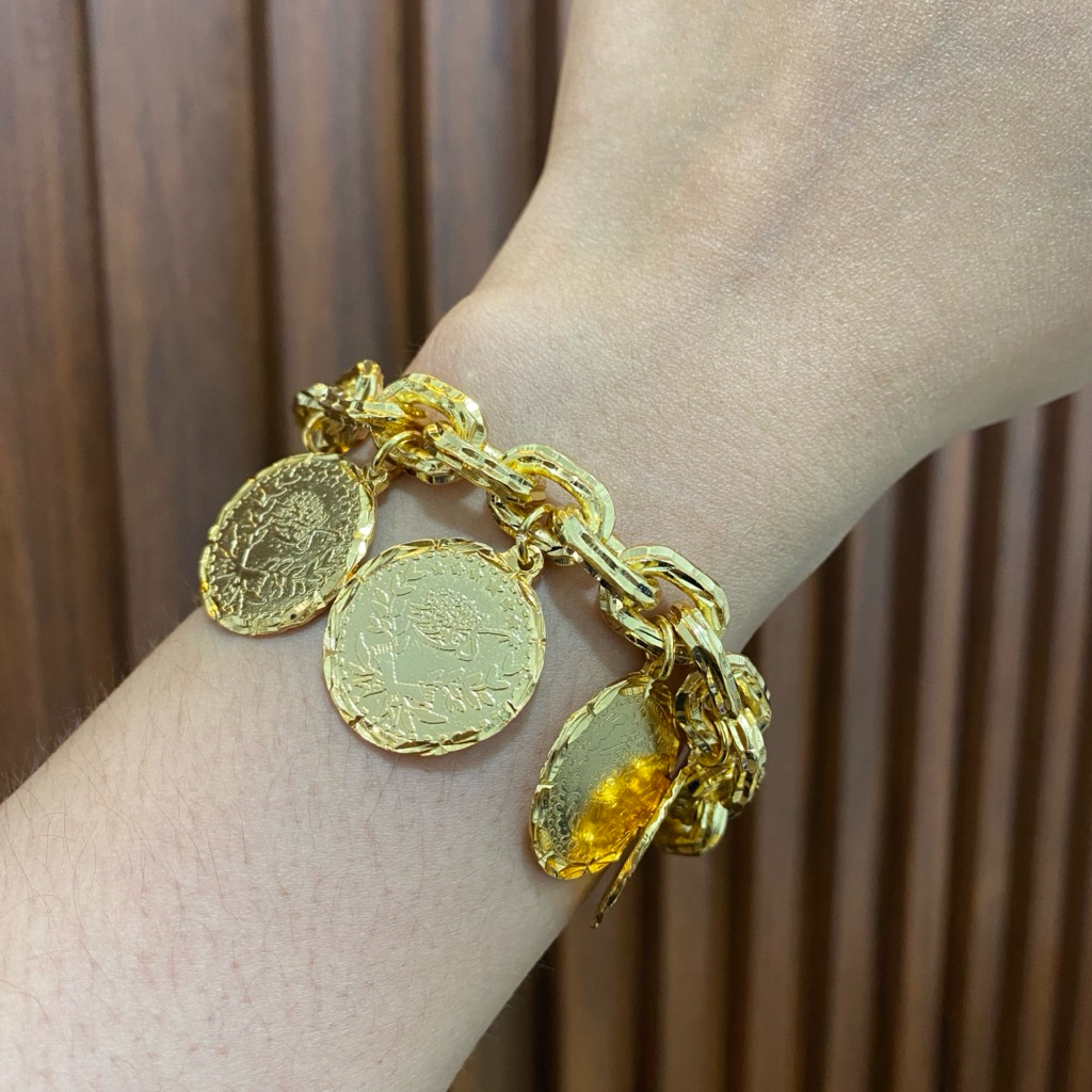 Gelang sauh koin dinar