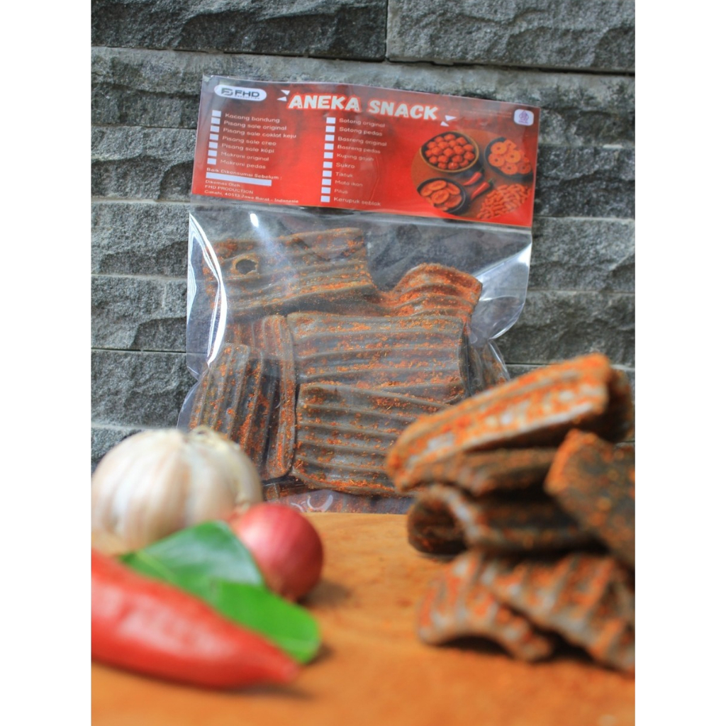 

FHD Cemilan Kerupuk Jengkol Bantet Pedas 100 gr