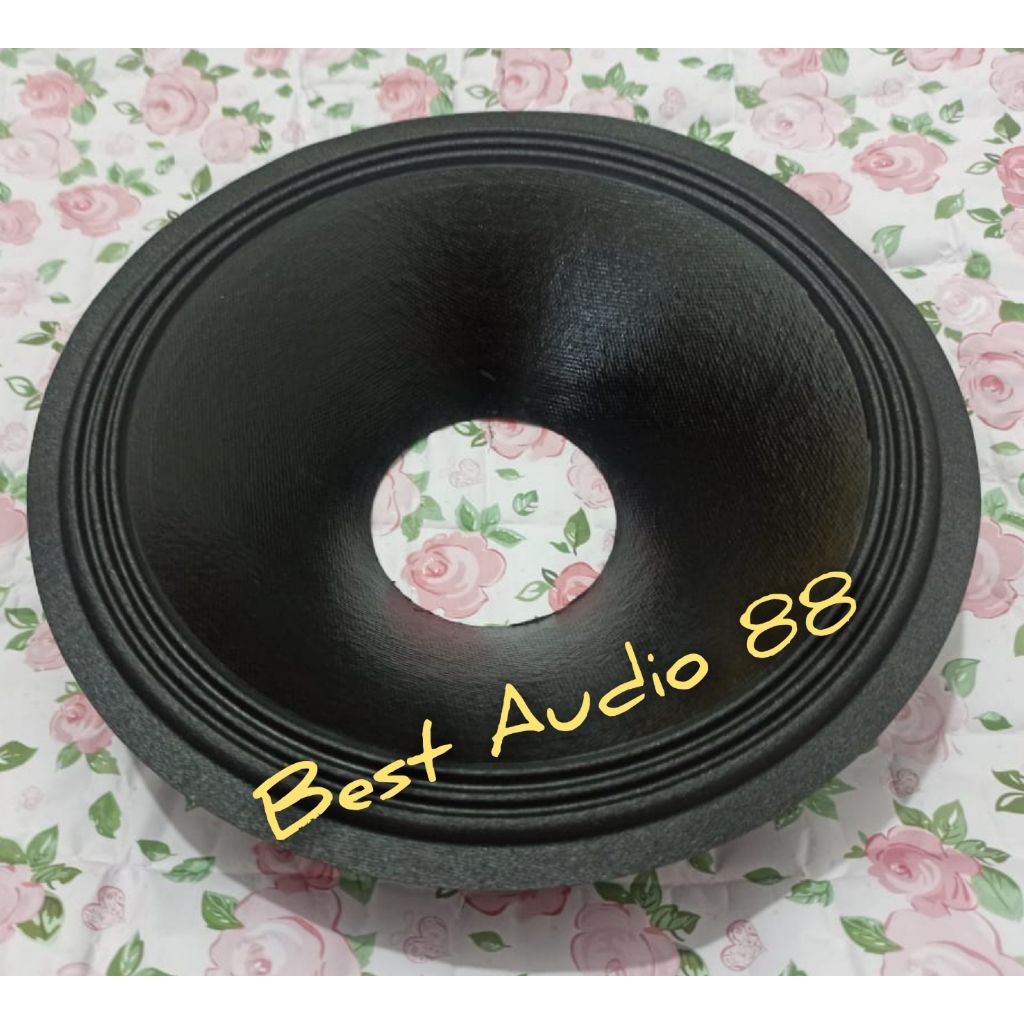 Daun kertas speaker 10inch 10 inch FR3 polos coating in out  kulit jeruk voice coil 3inch 76mm tingg