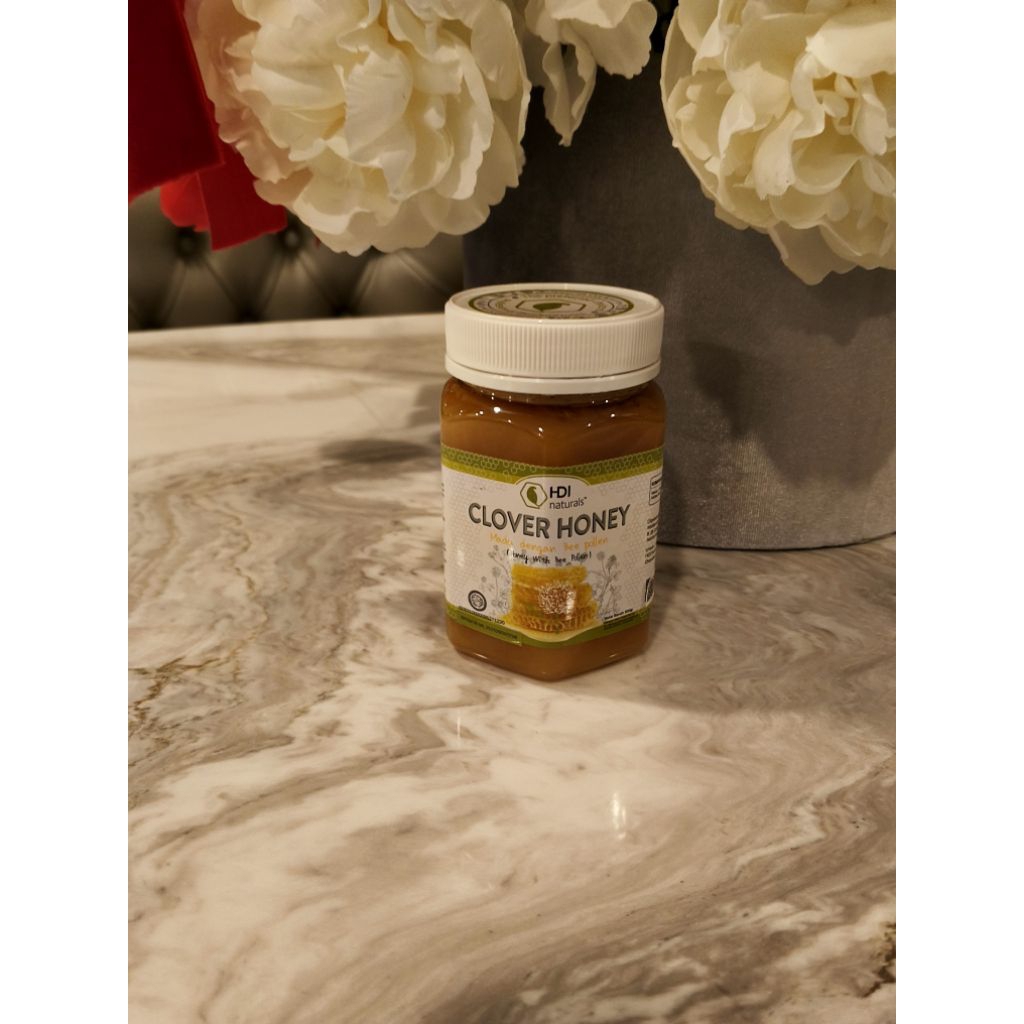 

clover honey 500 gram hdl original exp april 2026