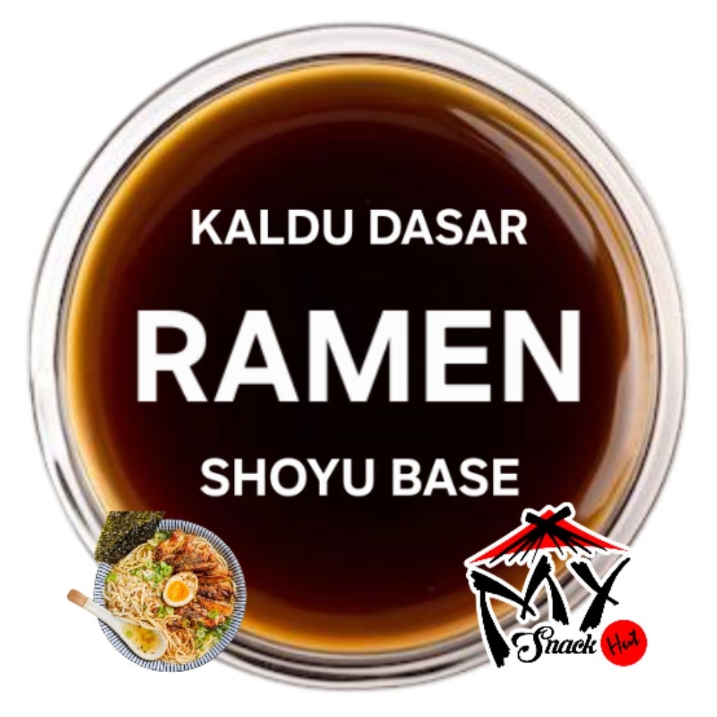 

RAMEN SHOYU BASE 50GR JAPANESE SOY SAUCE CHICKEN EXTRACT KALDU DASAR SUP SOBA UDON JEPANG HALAL