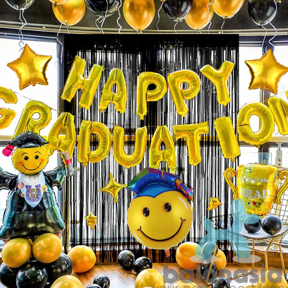 COD Dekorasi tema wisuda sekolah  graduation