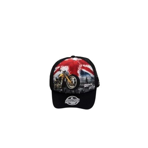 Sharks - Urban Baseball Cap - HITAM [SGA111584030]