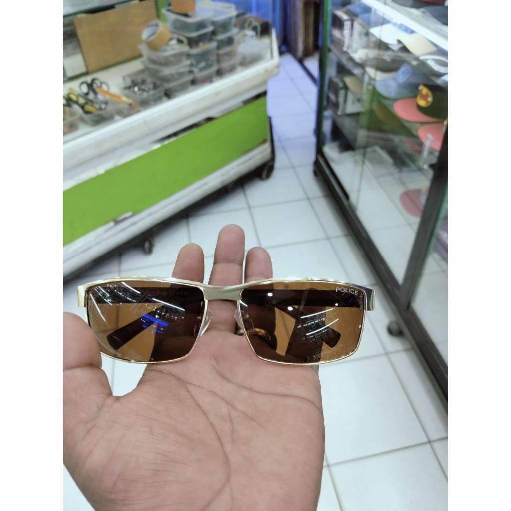 kacamata police lensa polarized