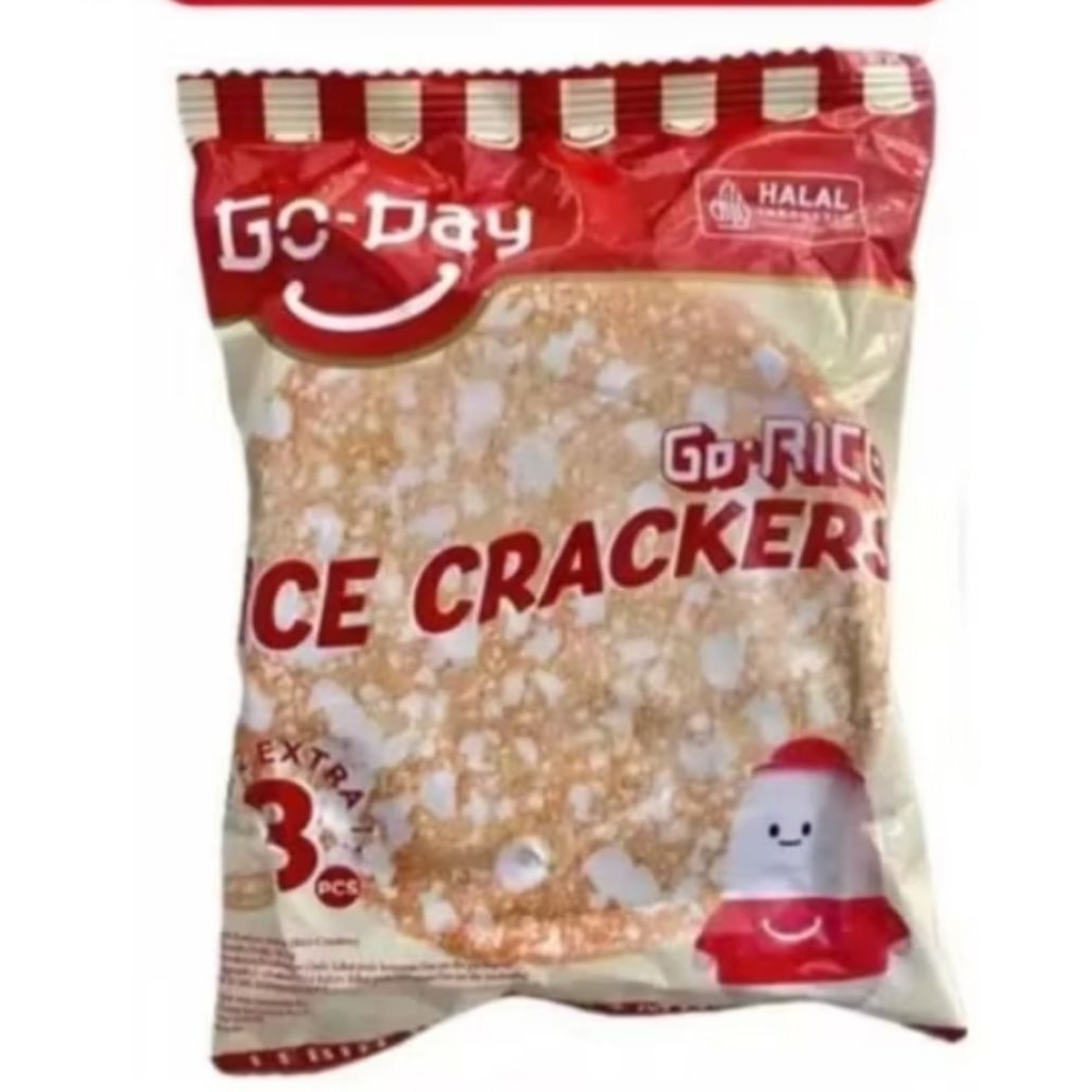 

go - day rice crackers 10 Pcs 16.5 G / Pcs