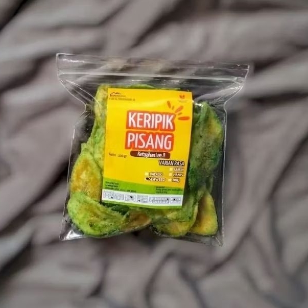 

100gr KERIPIK PISANG RUMPUT LAUT