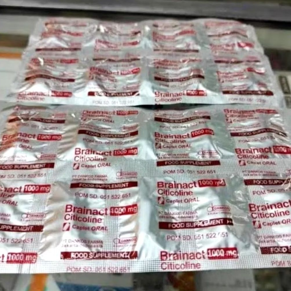 BRAINACT 1000 mg STRIP 10 KAPLET