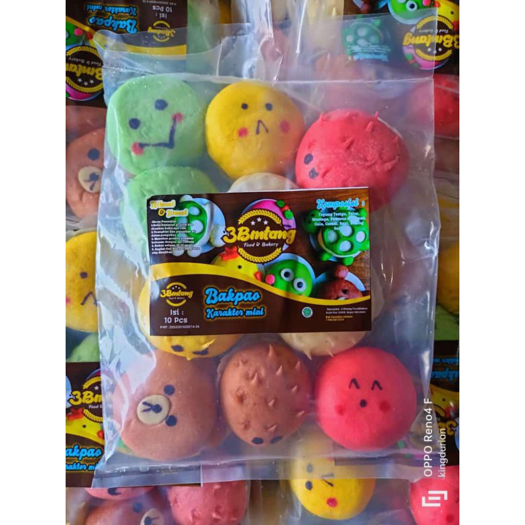 

Bakpao Karakter Isi 6 Dan 10