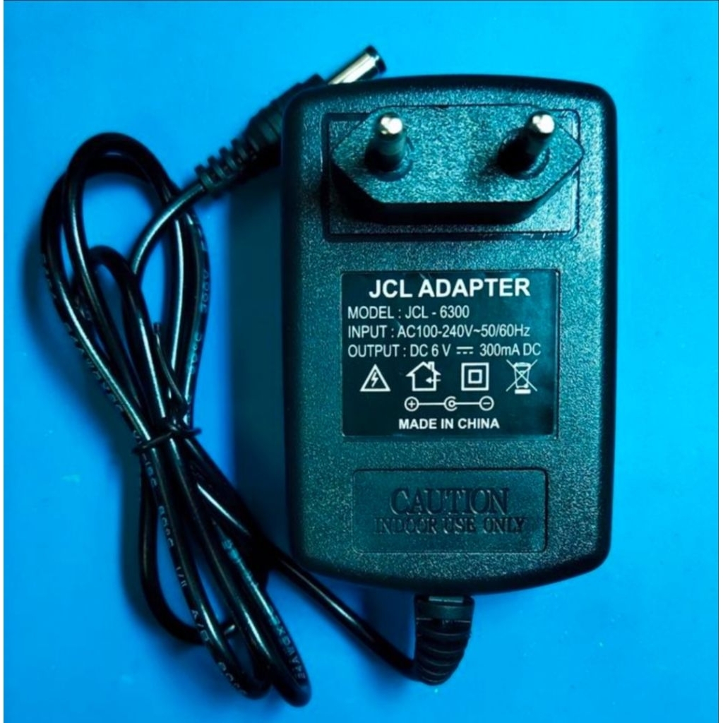 adaptor 6v300mA /0.3A