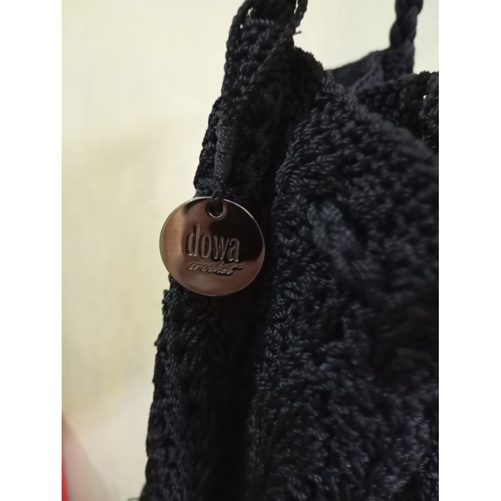 Preloved Tas Rajut Dowa Jinjing Wanita Totebag