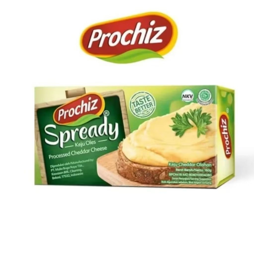 

PROCHIZ SPREADY KEJU OLES 160GR
