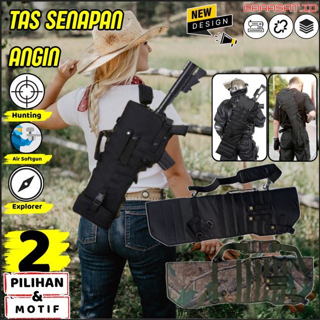 Kantong Holder Carrier Gejluk PCP Uklik Ringkas bisa dilipat Jahitan rapi Kuat Bahan tebal tali bahu