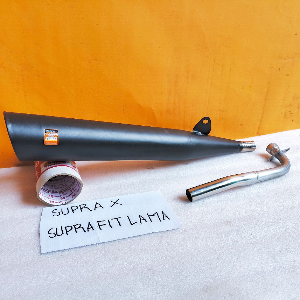 Knalpot Standar Racing Tsukigi SupraX Supra Fit Lama Suara Ngebas Adem Original Produk Neo Speed Rac