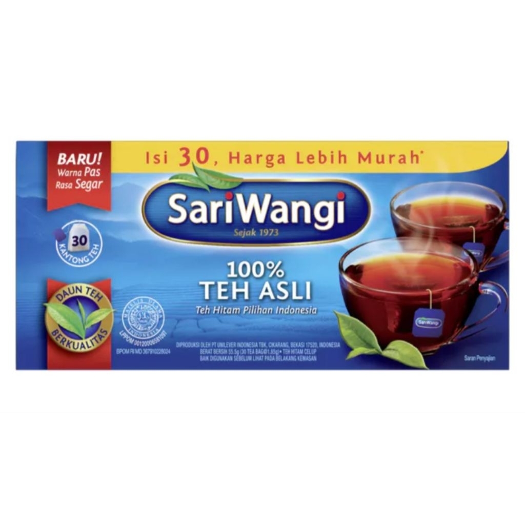 

SARIWANGI TEH MELATI ISI 30'S