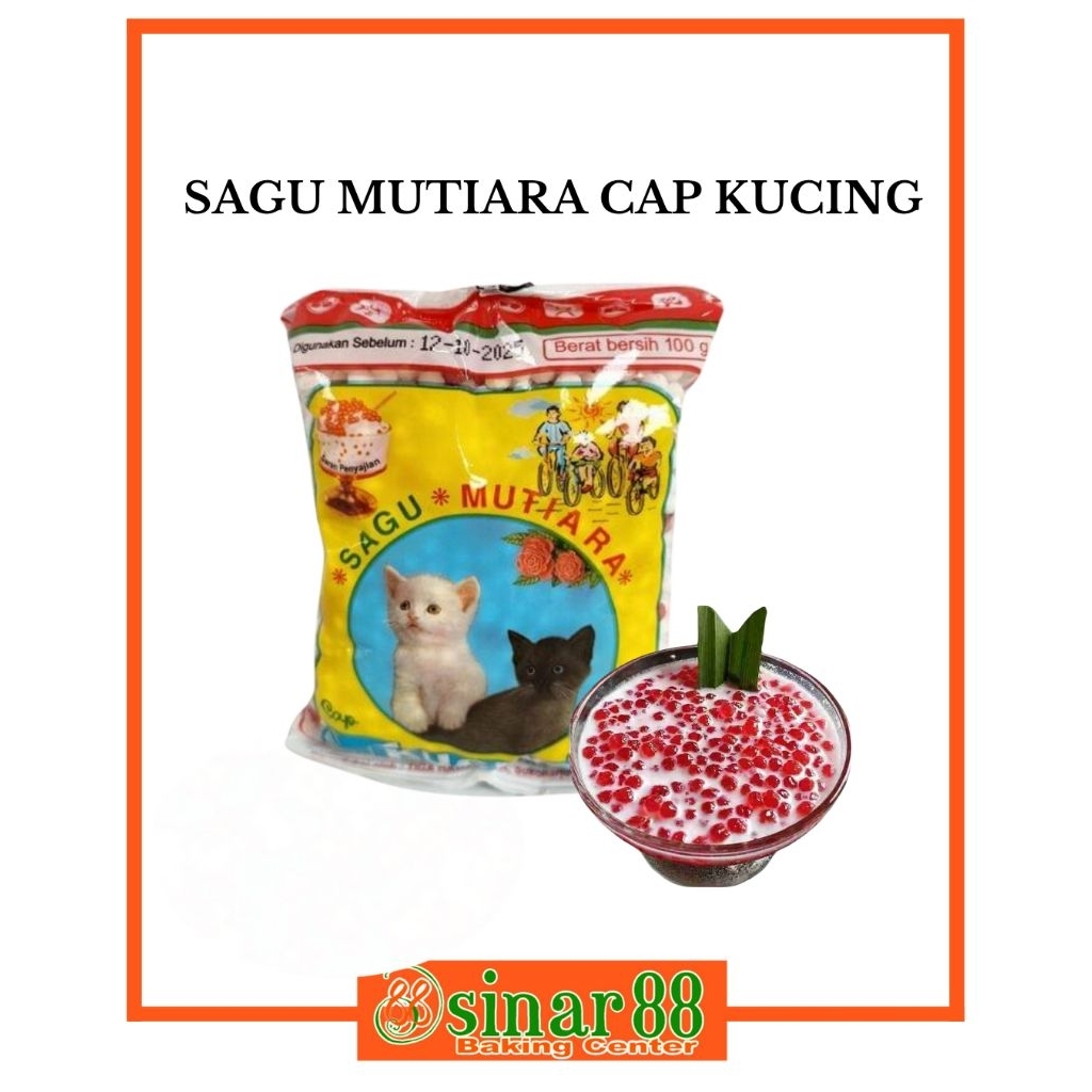 

Sagu Mutiara Cap Kucing