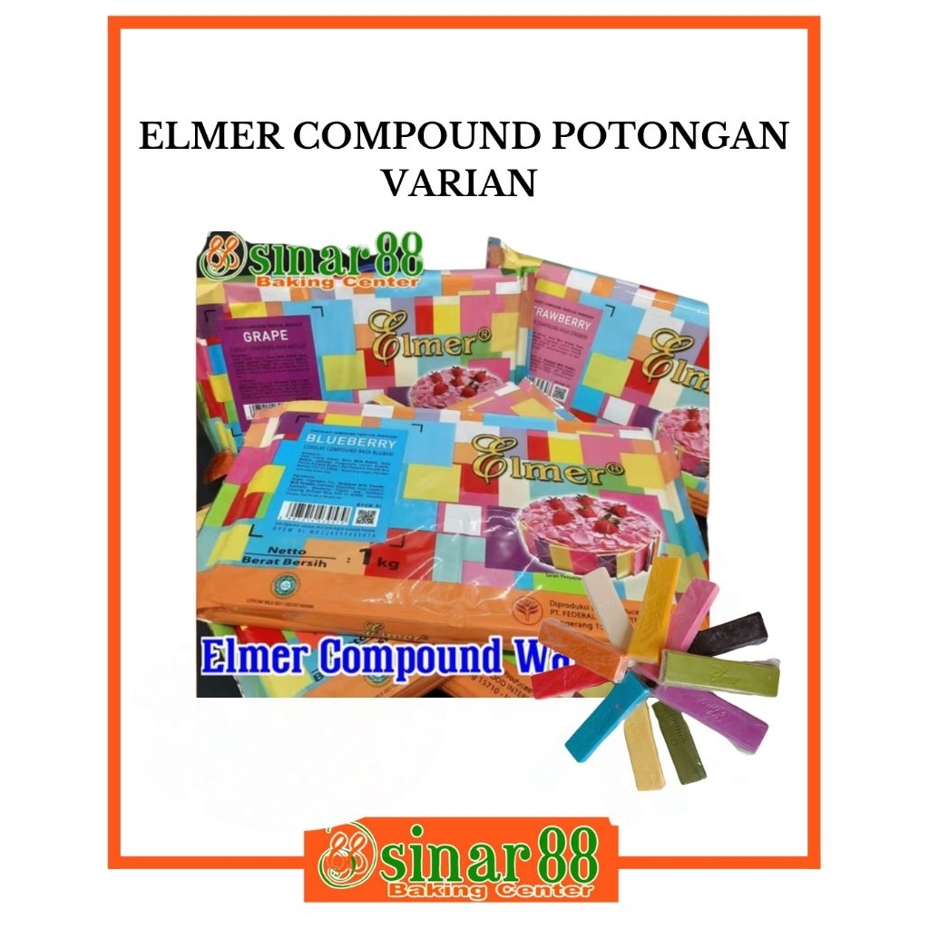 

Elmer Compound Coklat Batang Potongan