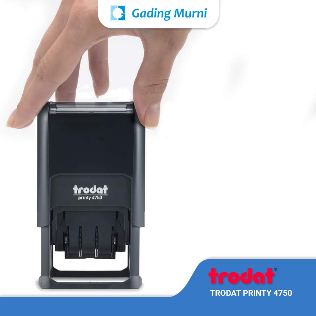

Stempel Trodat 4750 Date Stamp Plus Tulisan Siap Pakai