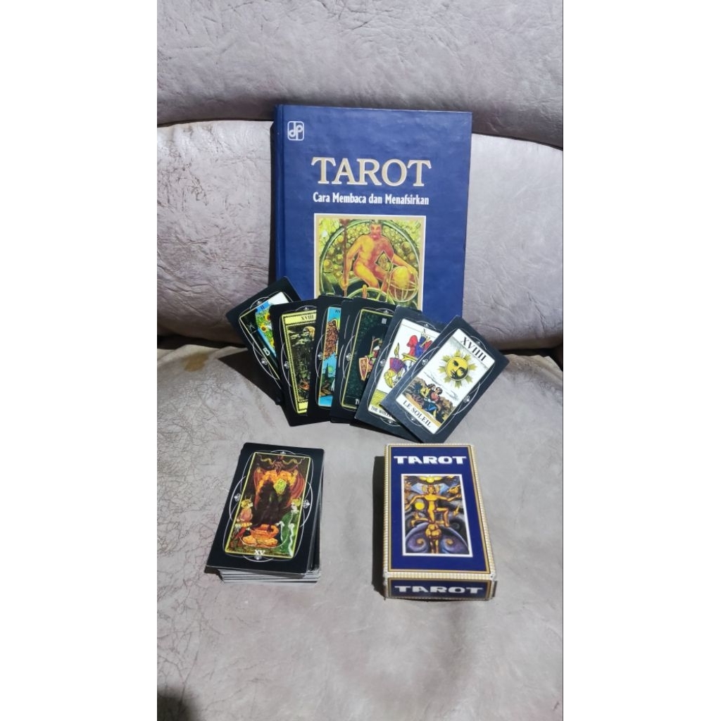 kartu tarot ori second masih mulus