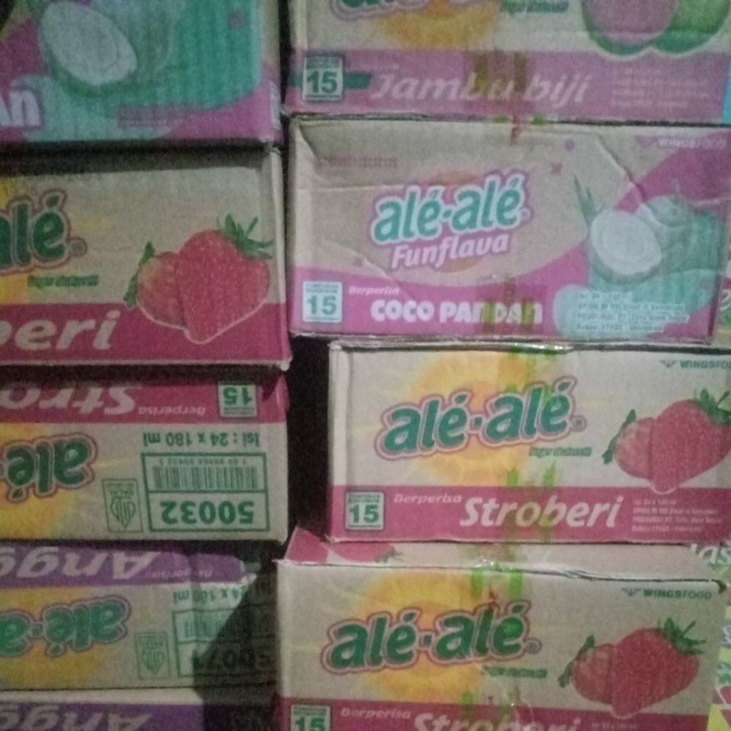 

Ale ale gelas 180ml isi 24pcs