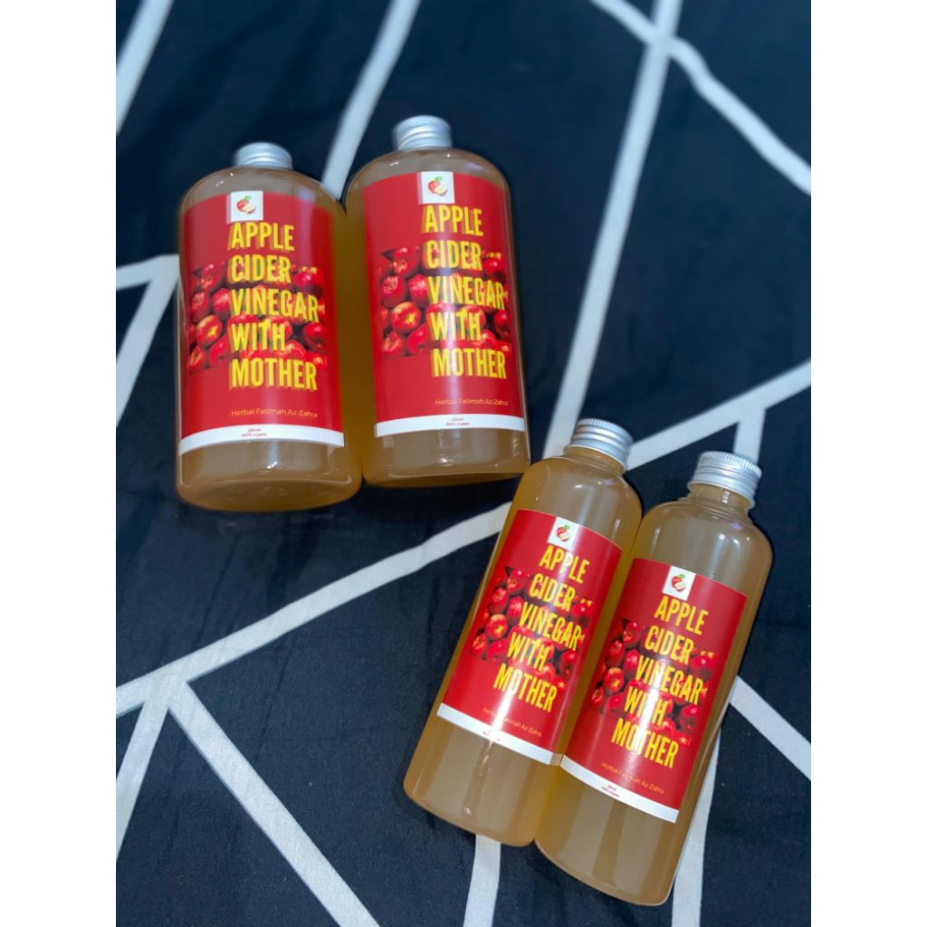 

100% cuka apel organik/Apple Cider Vinegar with mother 250ml