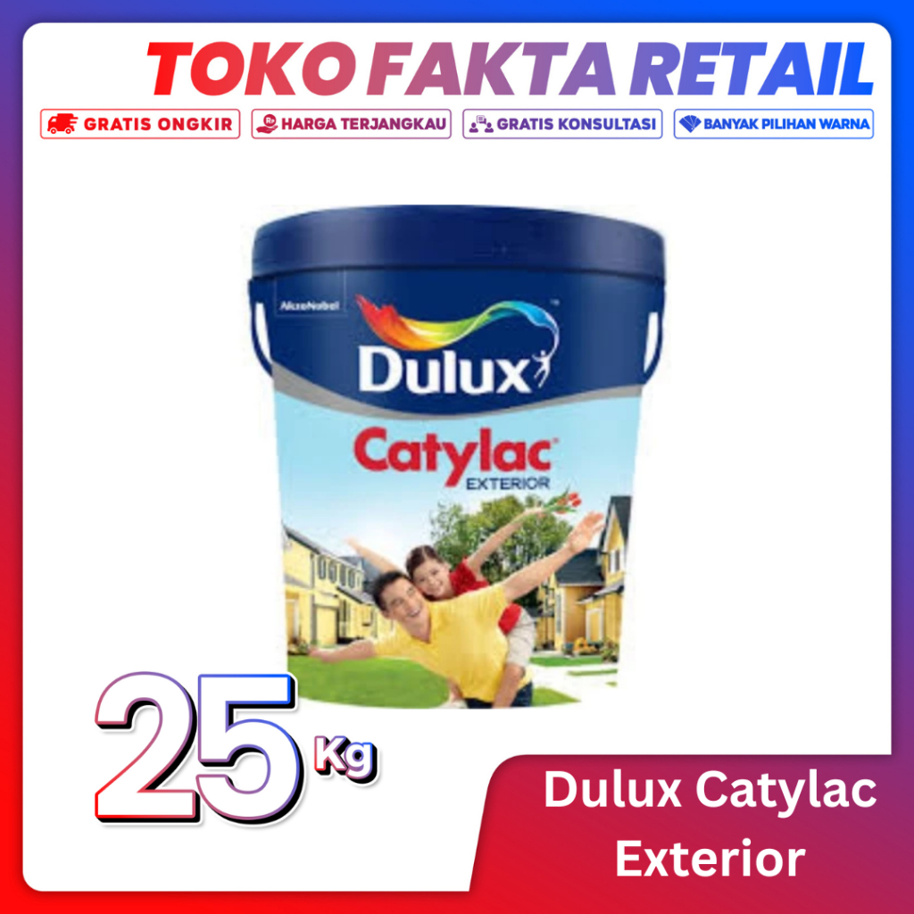 Dulux Catylac Exterior 25 kg Cat Tembok Luar Rumah Estetik
