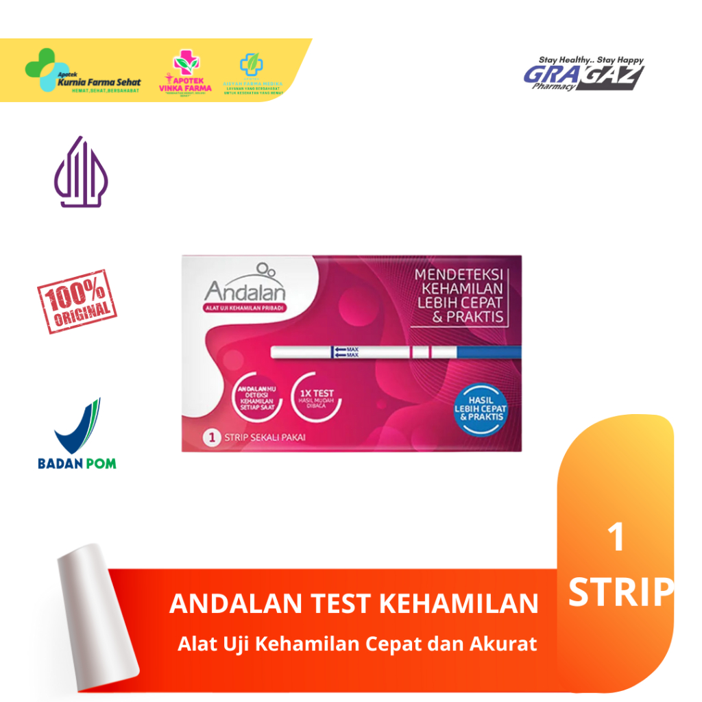 Test Pack ANDALAN - Tespek Kehamilan / Tespek