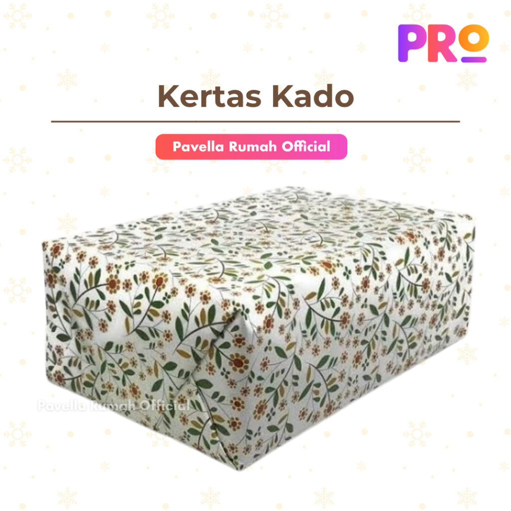 

[COD] PAVELLA Kertas Kado / Paper Wrap / Hadiah Pernikahan / Hadiah Ulang Tahun / Untuk Tambahan Kado