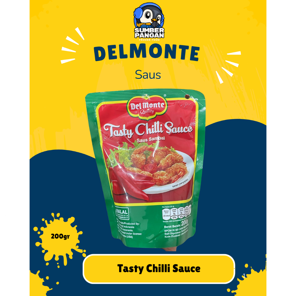 

Delmonte Saus Tasty Chilli Sauce 200gr