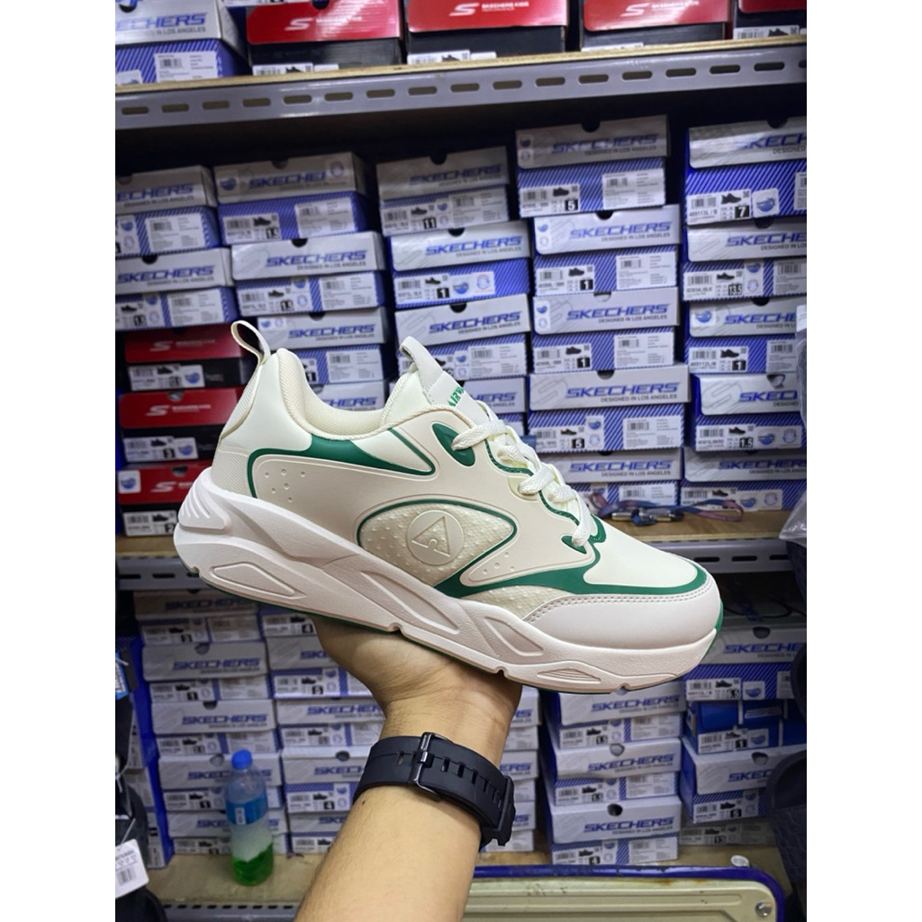 Sepatu airwalk original pria / airwalk Diego mens sneakers shoes -beige green