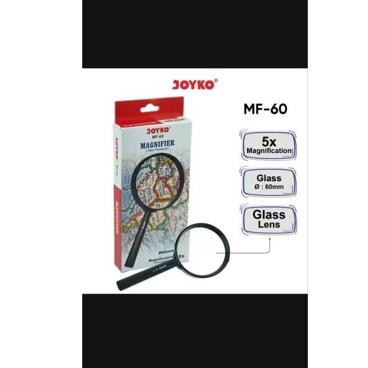 

kaca pembesar merk joyko ukuran 60mm