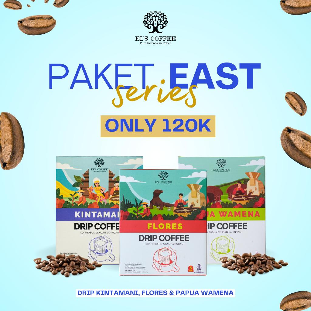 

El's Coffee Paket East Kintamani Flores & Papua Wamena Drip