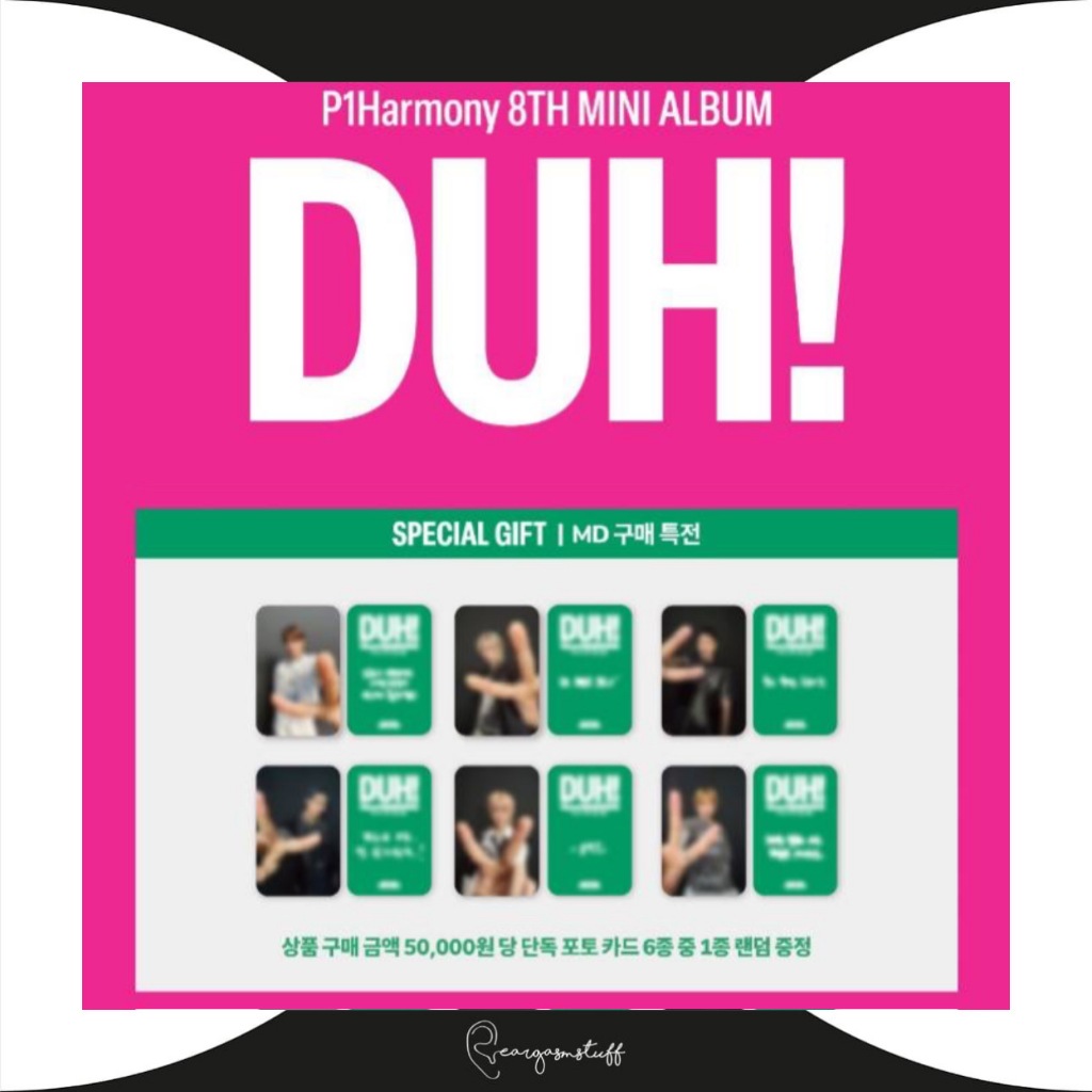 P1HARMONY DUH P1H OFFICIAL MD / MERCHANDISE / MERCH