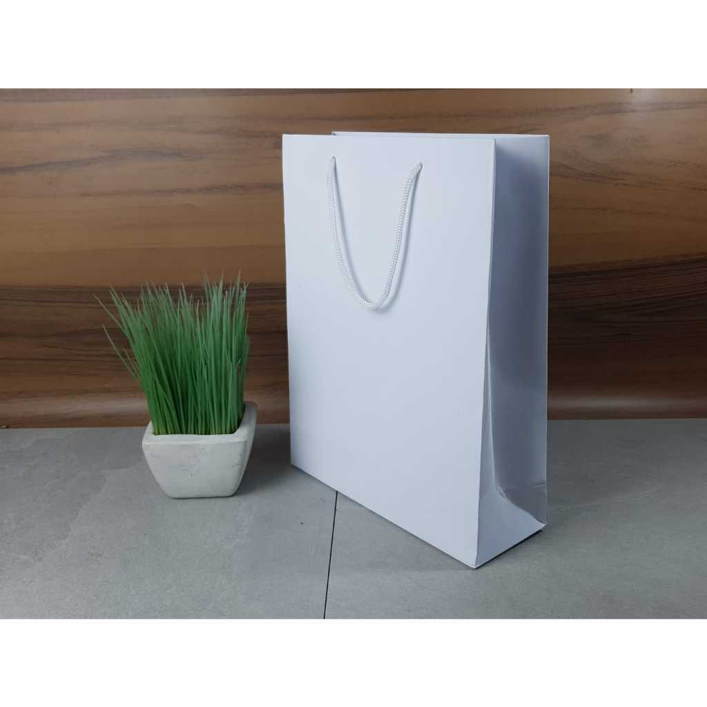 

CUSTOM PAPERBAG UK 25 X 9 X 32 CM ( WARNA 100 PCS )