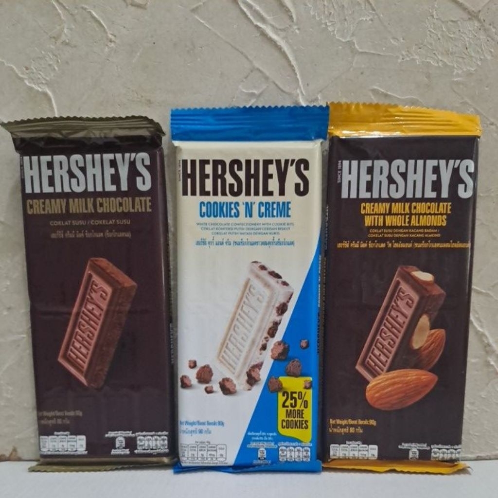 

HERSHEY'S CHOCOLATE 90 GR
